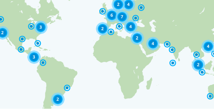 Réseaux serveurs VyprVPN