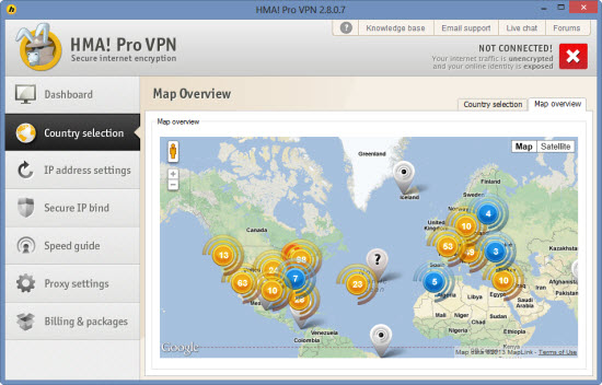 hidemyass avis et test du vpn