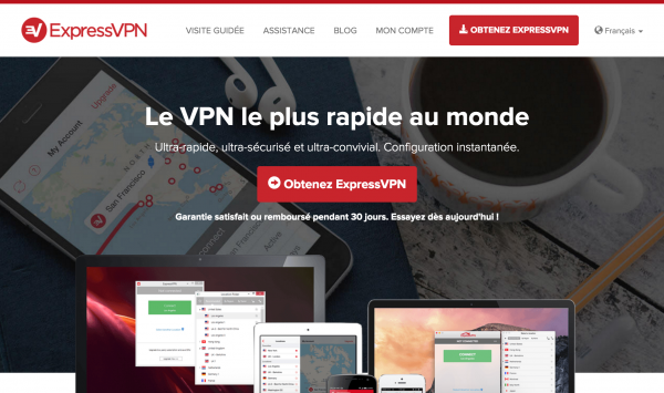 Express VPN rapidité