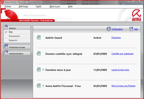 Protéger son ordinateur avec Avira