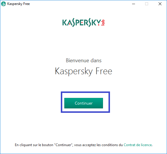 Version gratuite de Kaspersky Antivirus