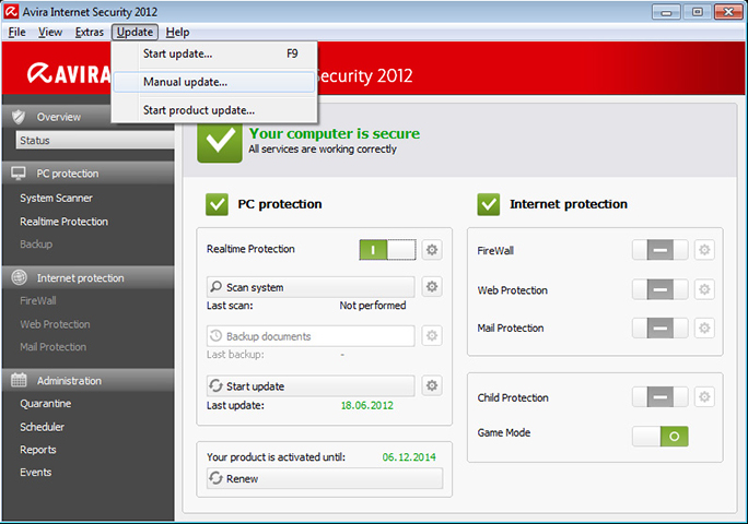 Comparateur d'antivirus en ligne gratuit