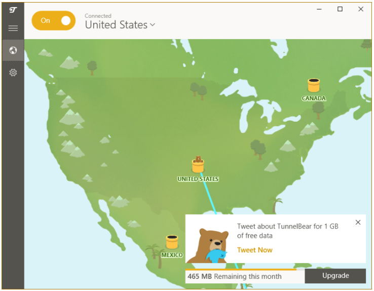 Pourquoi utiliser TunnelBear VPN