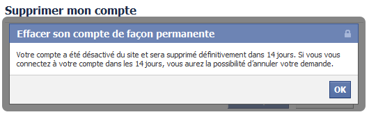 Comment supprimer son Compte sur Facebook