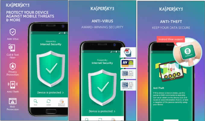 Kaspersky, un antivirus efficace