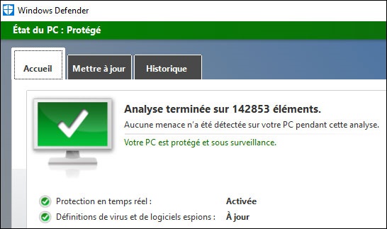 window defender gratuit