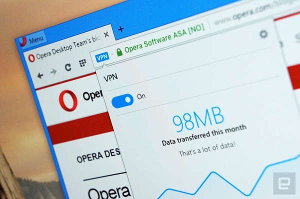 opera vpn free android