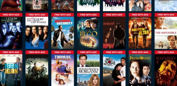 L'offre VOD gratuit de Vudu