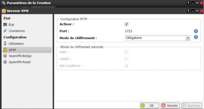 Configurer un VPN sur la Freebox Revolution 